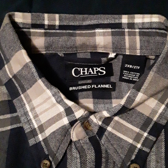 SALE.   Men's Long Sleeve Brushed Flannel Shirt (NWOT)  WAS 15.00 - Picture 3 of 4